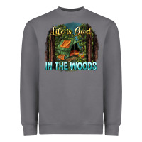 Storm life is good in the woods Heavyweight Sweatshirt - NancyCooperArtShop