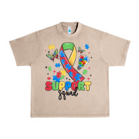 French Oak support squad autism Urban Heavy Tee - MaliasSmallBusiness
