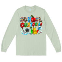 Matcha school custodian Long Sleeve Tee - NancyCooperArtShop