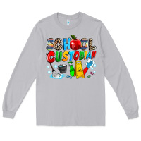 Moon Dust school custodian Long Sleeve Tee - NancyCooperArtShop