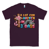 Plum a lot can happen in 3 days Classic Tee - MaliasSmallBusiness