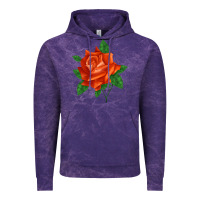 Cloud Purple tropicana rose Vintage Hoodie - LillyAllenDesigns