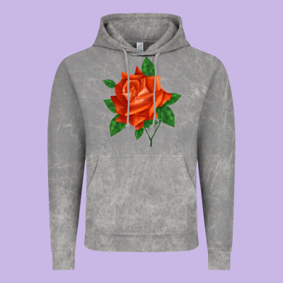 Tropicana Rose Vintage Hoodie Designed By Lillyallendesigns