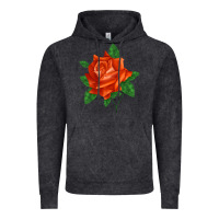 Vintage Black tropicana rose Vintage Hoodie - LillyAllenDesigns