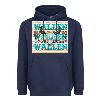 Navy wallen with bull skull Heavyweight Hoodie - TumblerDesignByShophia