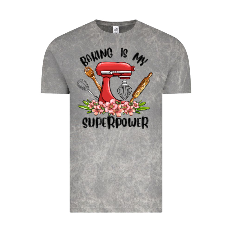 Baking Is My Superpower Malia Vintage Tee by MaliasSmallBusiness | Teevron