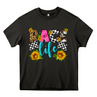 Asphalt race life Heavy Core Tee - HRA Design Shop