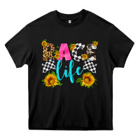 Black race life Heavy Core Tee - HRA Design Shop