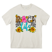 Cream race life Heavy Core Tee - HRA Design Shop