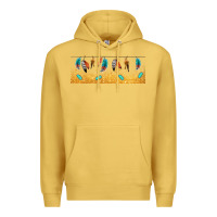 Antique Gold native American feathers Premium Hoodie - TumblerDesignByShophia
