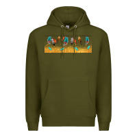Army Green native American feathers Premium Hoodie - TumblerDesignByShophia