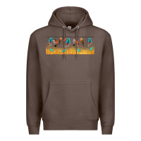 Coffee native American feathers Premium Hoodie - TumblerDesignByShophia