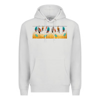 Dove Grey native American feathers Premium Hoodie - TumblerDesignByShophia
