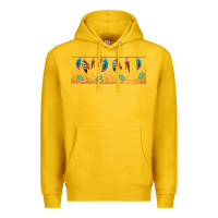 Lemon native American feathers Premium Hoodie - TumblerDesignByShophia