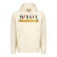 Sandshell native American feathers Premium Hoodie - TumblerDesignByShophia
