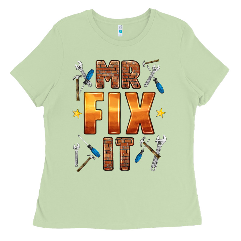 Mr Fix It Ladies Tee by HRA Design Shop | Teevron