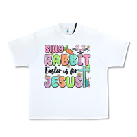 White silly rabbit easter is for jesus Urban Heavy Tee - MaliasSmallBusiness