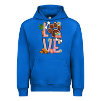 Cobalt Tie dye easter love dog paw Urban Hoodie - BundleAndBundleShop