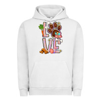 Pigment Lunar Rock Tie dye easter love dog paw Urban Hoodie - BundleAndBundleShop