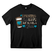 Black coffee Heavy Core Tee - CowhideDigitalArt