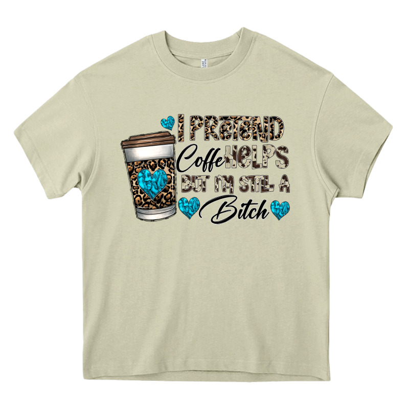 Coffee Heavy Core Tee by CowhideDigitalArt | Teevron