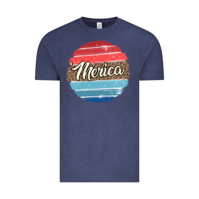 Leopard Merica Vintage Tee by MaliasSmallBusiness | Teevron