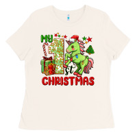 Bone my first christmas unicorn Ladies Tee - FaDigitalArtStudio