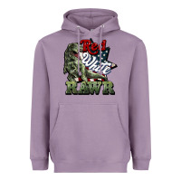 Lavender Red white rawr 4th of july Heavyweight Hoodie - HowdyJamesFarm
