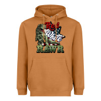 Meerkat Red white rawr 4th of july Heavyweight Hoodie - HowdyJamesFarm