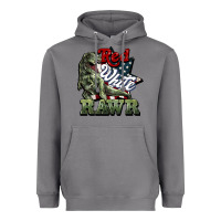 Storm Red white rawr 4th of july Heavyweight Hoodie - HowdyJamesFarm