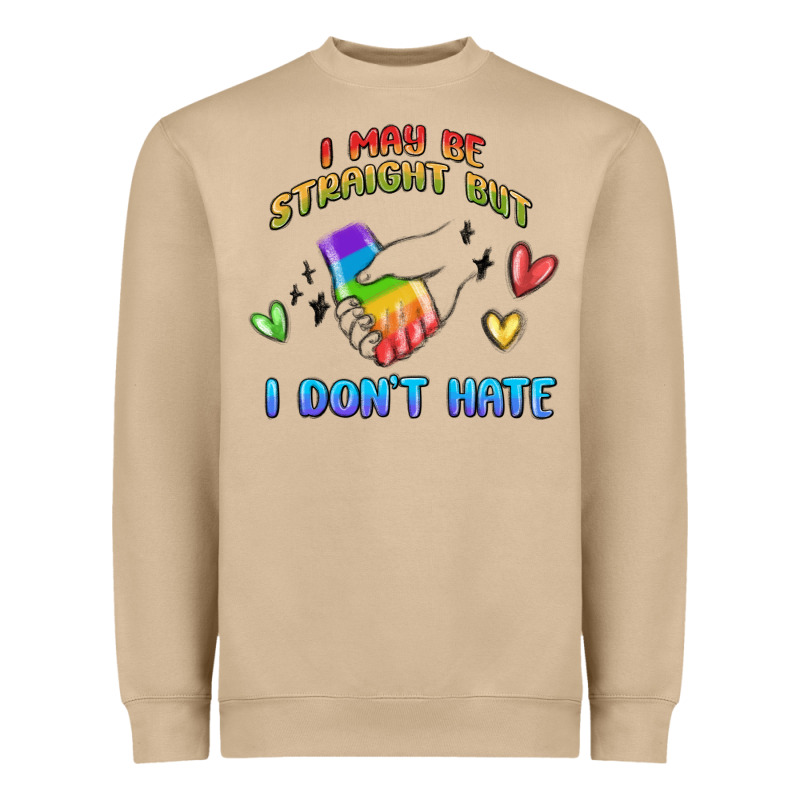I May Be Straight Pride Day Heavyweight Sweatshirt by MaliasSmallBusiness | Teevron