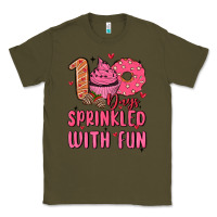 Army Green 100 days sprinkled with fun Classic Tee - MaliasSmallBusiness