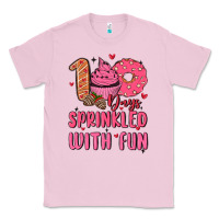 Bubblegum Pink 100 days sprinkled with fun Classic Tee - MaliasSmallBusiness