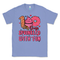 Colony Blue 100 days sprinkled with fun Classic Tee - MaliasSmallBusiness