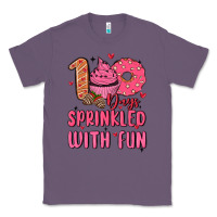 Lavender 100 days sprinkled with fun Classic Tee - MaliasSmallBusiness