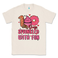 Natural 100 days sprinkled with fun Classic Tee - MaliasSmallBusiness