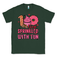 Sports Green 100 days sprinkled with fun Classic Tee - MaliasSmallBusiness