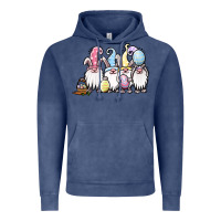 Vintage Denim easter bunny gnomes Vintage Hoodie - Jasminsmagicworld