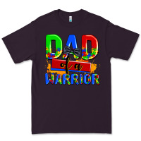 Plum dad of a warrior Premium Tee - AdoDesignShop
