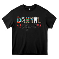 Black dental squad Heavy Core Tee - CowhideDigitalArt