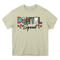 Mossy dental squad Heavy Core Tee - CowhideDigitalArt