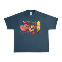 Midnight Navy valentines day mexican food Urban Heavy Tee - MaliasSmallBusiness