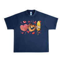 Navy valentines day mexican food Urban Heavy Tee - MaliasSmallBusiness