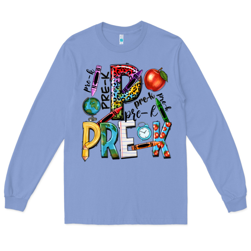 Pre K Long Sleeve Tee by NancyCooperArtShop | Teevron