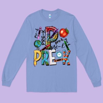 Pre K Long Sleeve Tee Designed By Nancycooperartshop