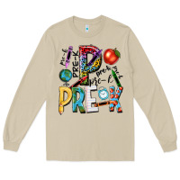 Mushroom pre k Long Sleeve Tee - NancyCooperArtShop