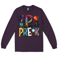 Plum pre k Long Sleeve Tee - NancyCooperArtShop