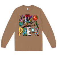Toasted Coconut pre k Long Sleeve Tee - NancyCooperArtShop