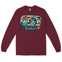 Burgundy first grade Long Sleeve Tee - JahusDesignShop