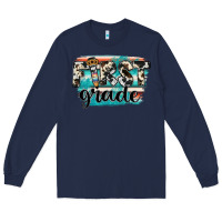 Navy first grade Long Sleeve Tee - JahusDesignShop
